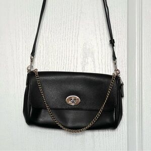 Coach leather crossbody/shoulder bag purse